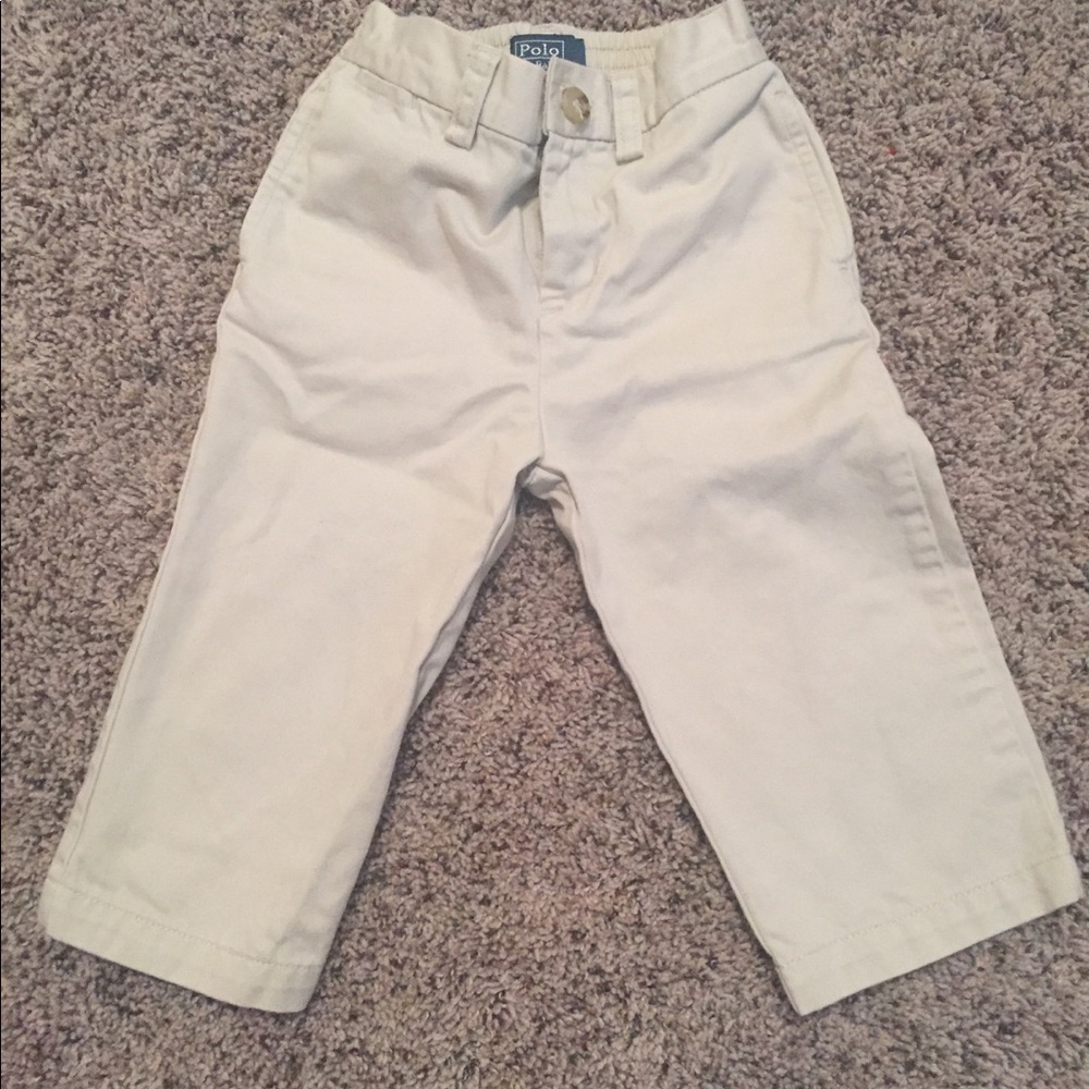 Polo by Ralph Lauren Kids Cream Casual Bottoms
